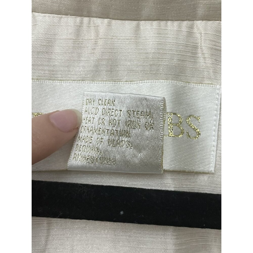 Proverbs Women's White Cream Three Button Blazer … - image 6